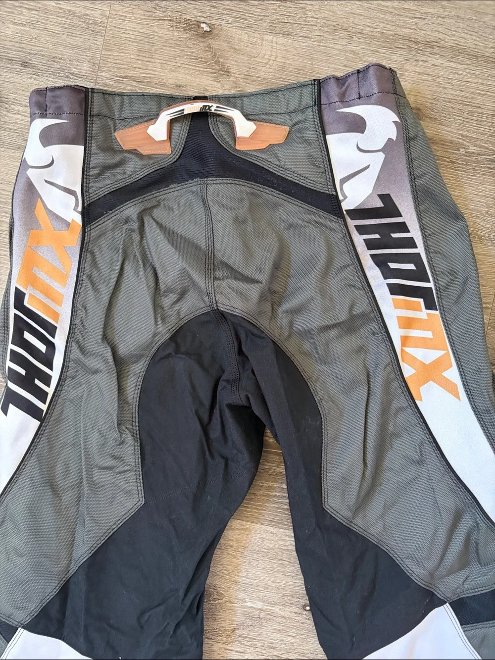 thor Black, Orange, Gray Motocross Pants